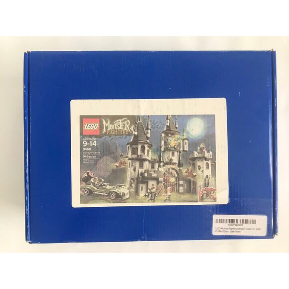 Lego Monster Fighters 9468 Vampyre Castle New NO Box 100% Complete Sealed Packs - Picture 2 of 16